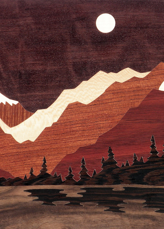 Fall River Canyon Art | Lynne Buss Marquetry