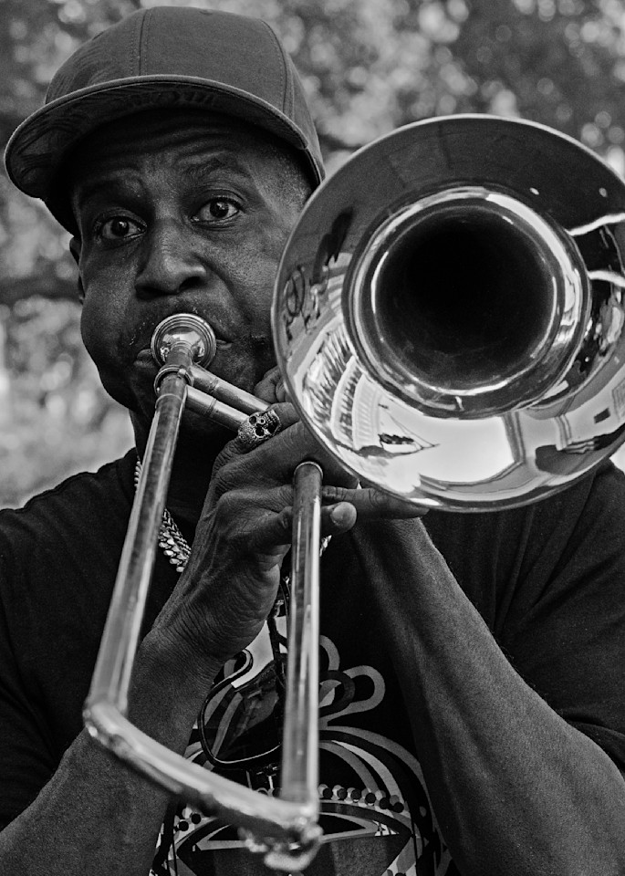 French Quarter Trombonist — New Orleans fine-art photography prints