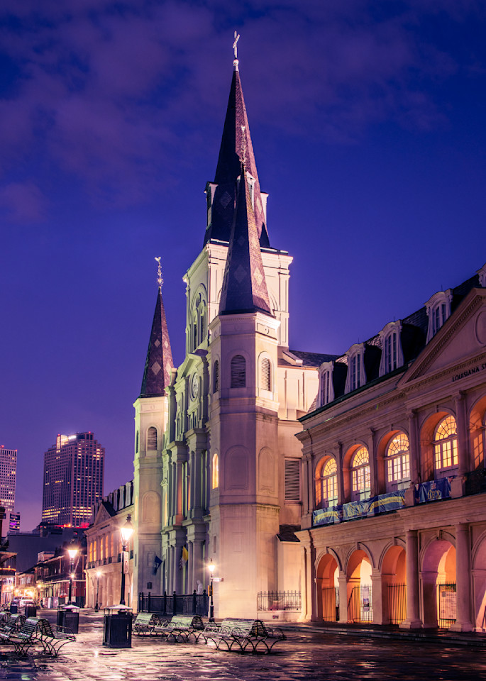 Towers of St. Louis Cathedral - New Orleans fine-art photography prints