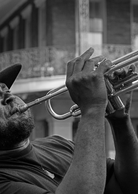 Belting It - New Orleans jazz fine-art photography prints