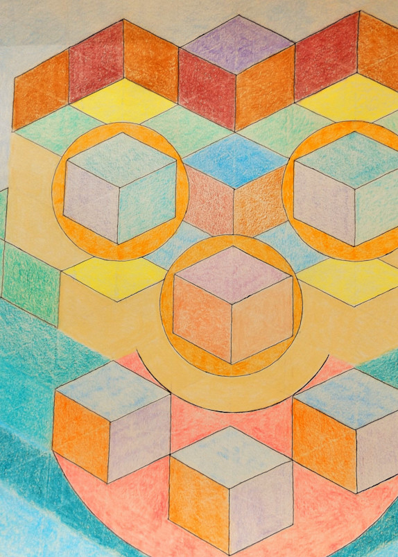 Cubic Smile Art | Cynthia Christensen Art