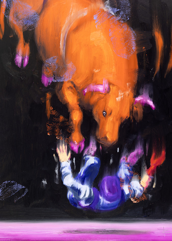 20211220 Bull Rider  Art | Rich Wilkie inc