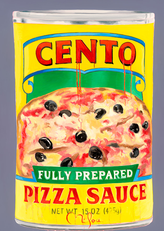 Food Warhol Never Did Cento Pizza Sauce Art | perrymilou