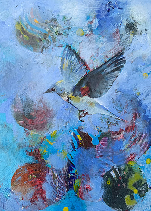 Birds Fly High.Tn Art | V Creative Studio