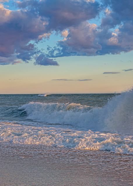 South Beach Spring Sunset Wave Art | Michael Blanchard Inspirational Photography - Crossroads Gallery