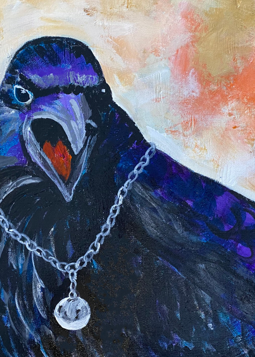 Sir Crows A Lot Art | Laughing Crow Artisans