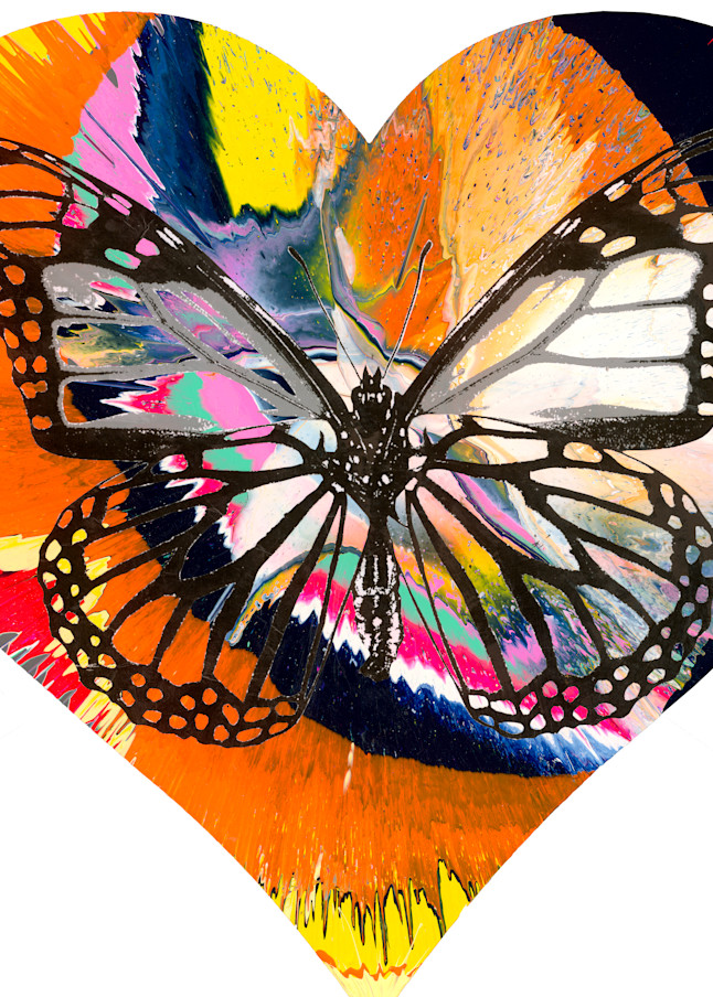 Spinpop Butterfly Heart Heat Art | perrymilou