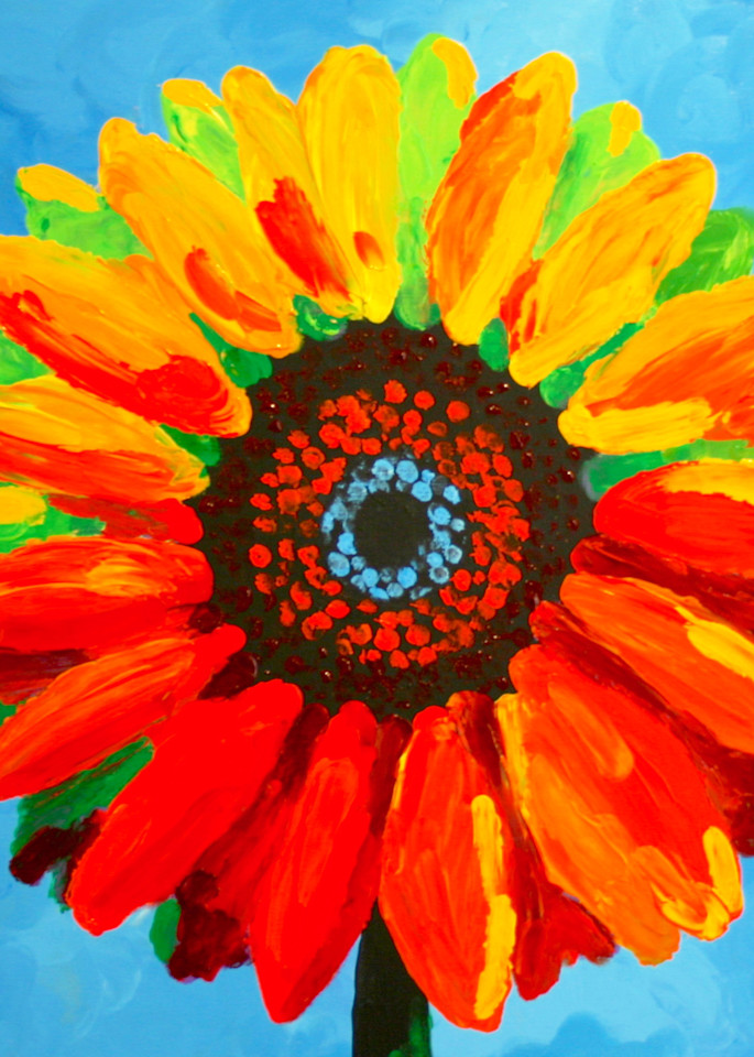 Pop Sunflower Art | Spaar Art