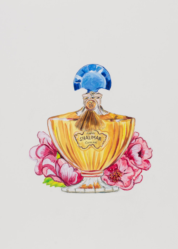 Shalimar Perfume Art | franci shafer