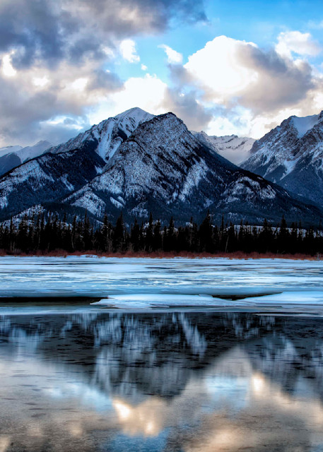 Mountain Range Jasper National Park   Alberta Canada Photography Art | mustafawahid