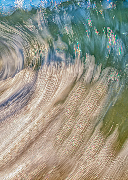 South Beach Wave Swirl Art | Michael Blanchard Inspirational Photography - Crossroads Gallery