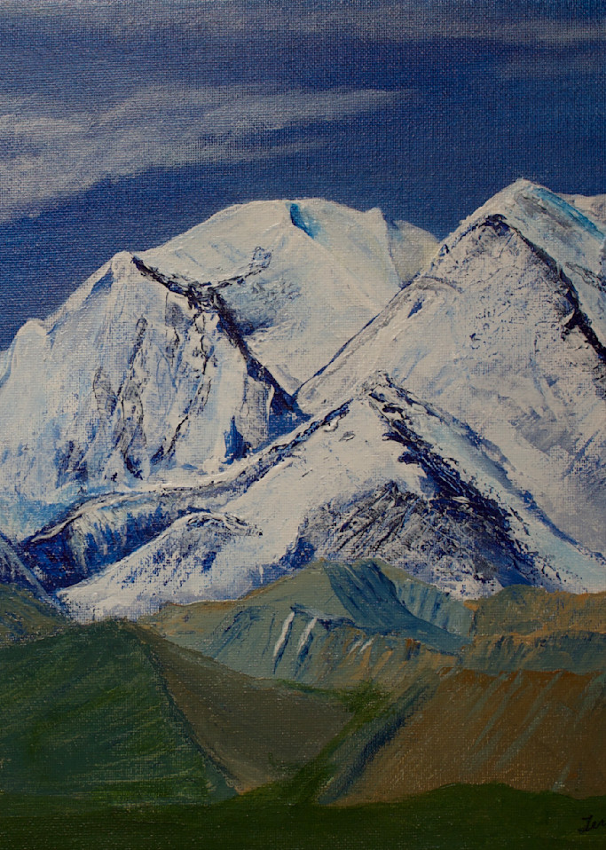 Mt. Denali acrylic on canvas
