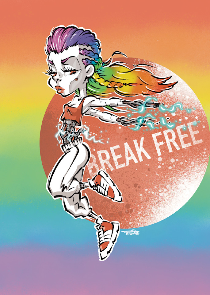Break Free Art | Art By Tobias