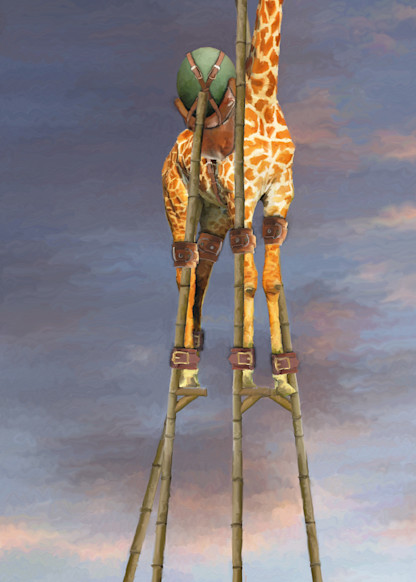 Giraffe Nest Art | Leben Art