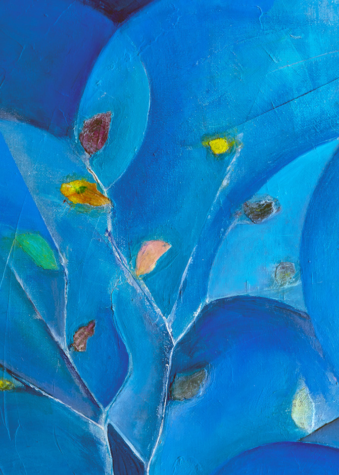 Branches In Blue Art | Annette Back Fine Art