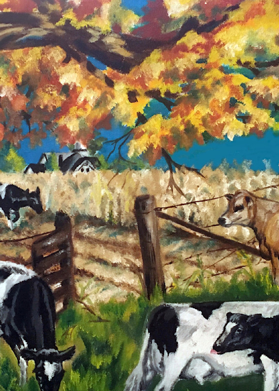 When Cows Could Be Cows Art | Judy's Art Co.