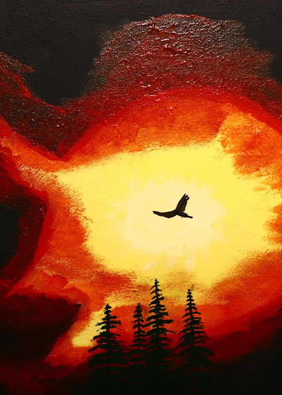 Bird In The Sky Art | Ken C Art