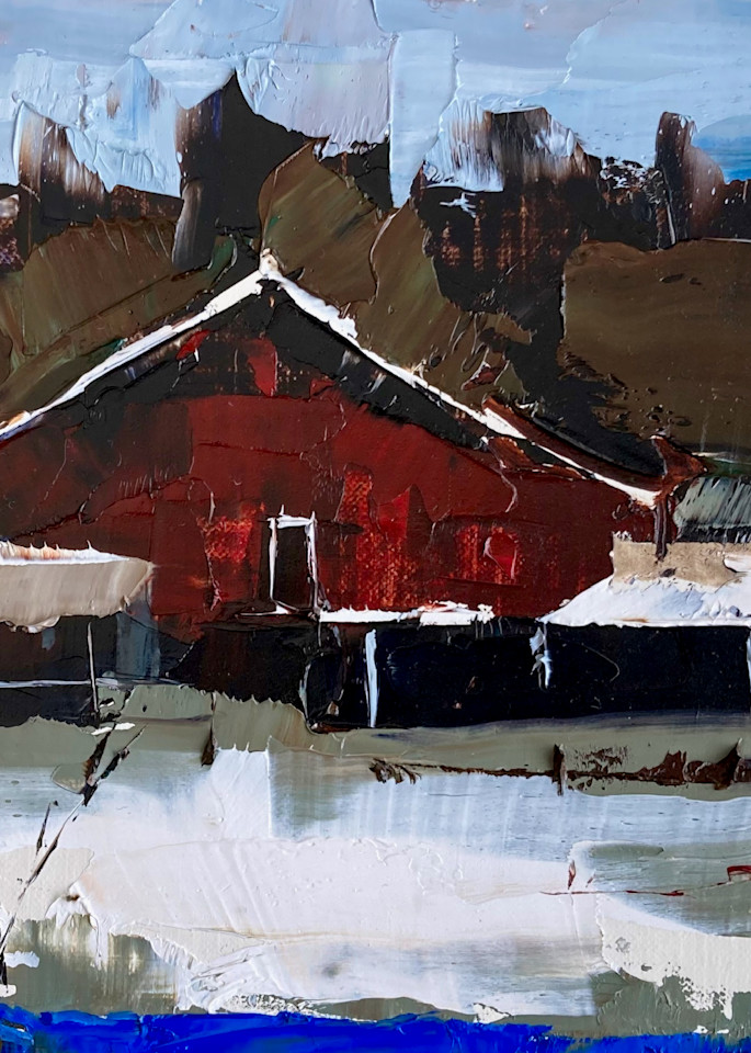 Little Red House Art | Sandra Pratt Art