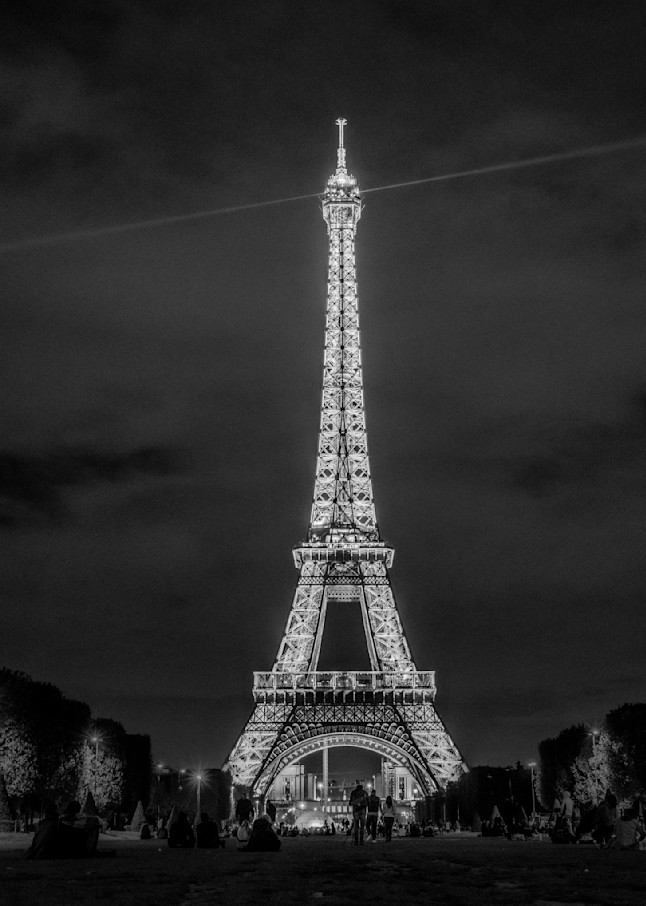 Eiffel Tower Night Photography Art | Patricia Claire Photography