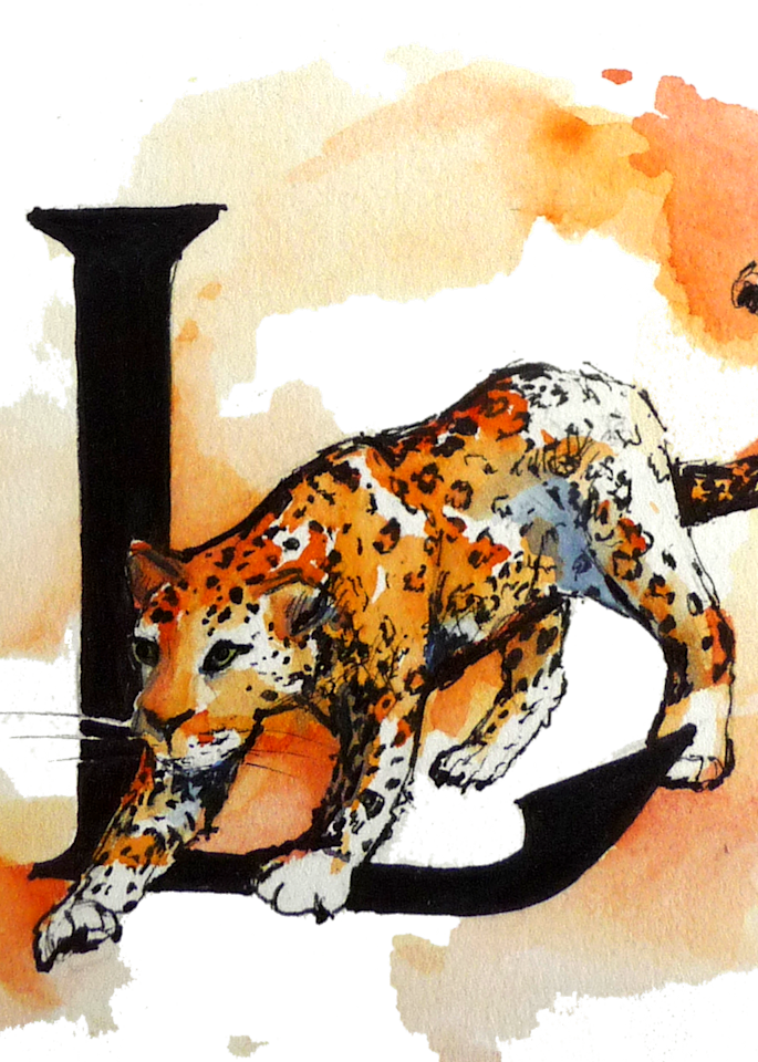 Leopard Art | Meghan Taylor Art