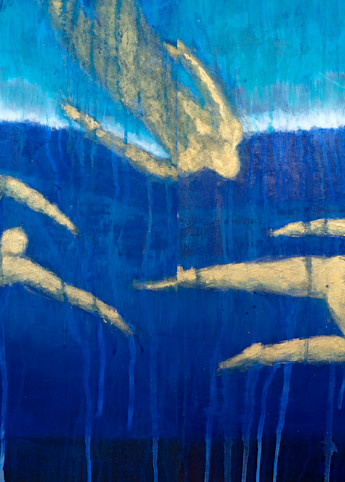 Dive Into The Blue Pr Art | Norlynne Coar Fine Art