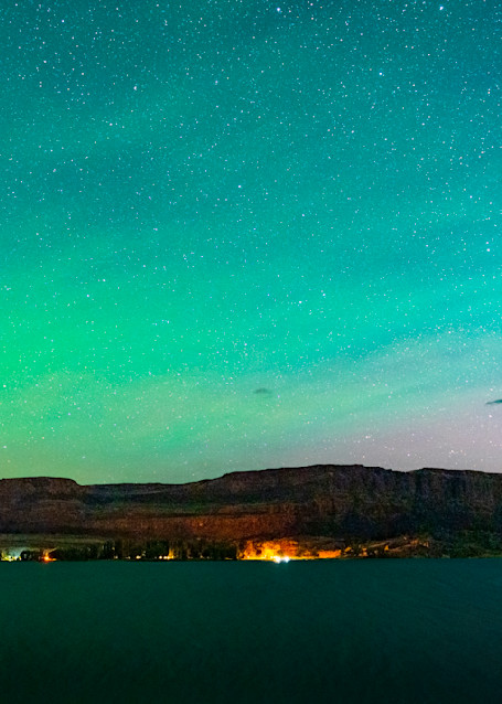 Banks Lake Airglow Photography Art | Call of the Mountains Photography