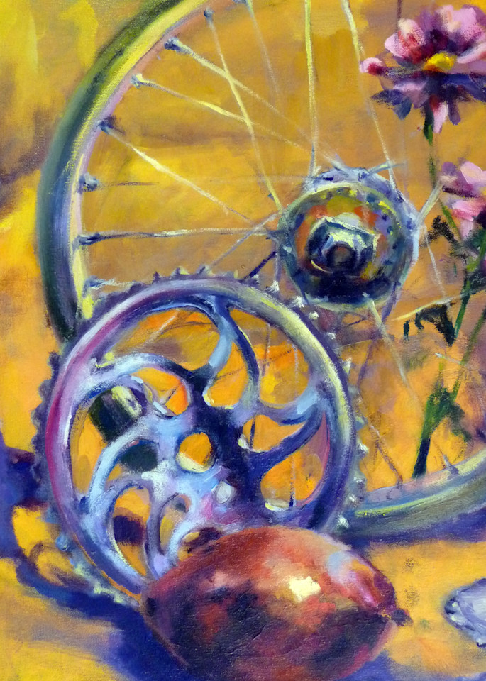 Bicycle Mango Art | Meghan Taylor Art