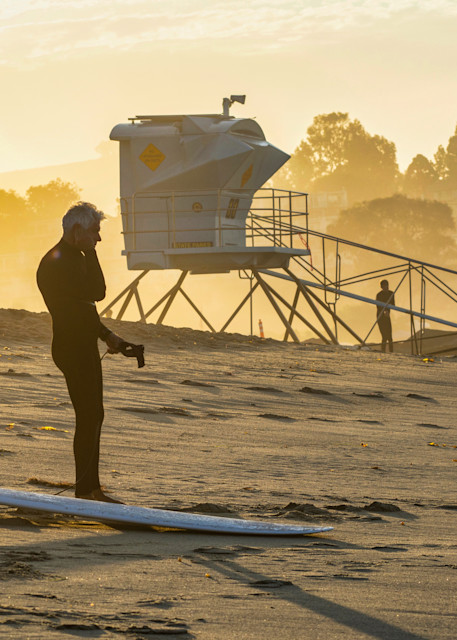 Surfer At Doheny Park, Dana Point, Ca Photography Art | Audrey Nilsen Studios