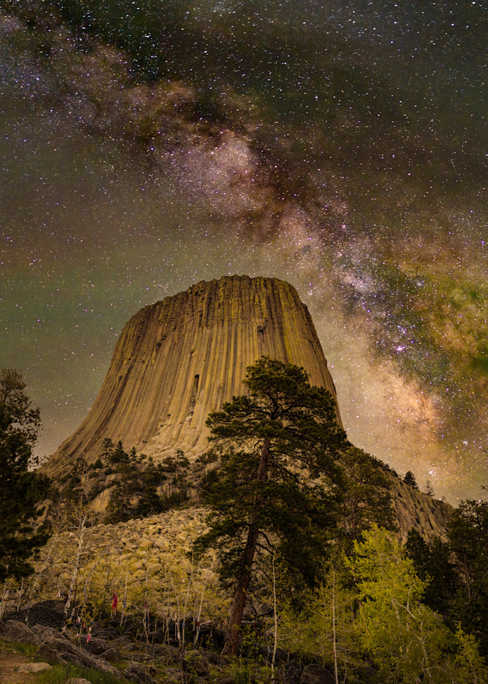 Devils Tower and the MIlky Way II