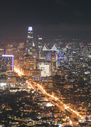 San Francisco   Skyline With Beacon On Photography Art | Images By Brandon