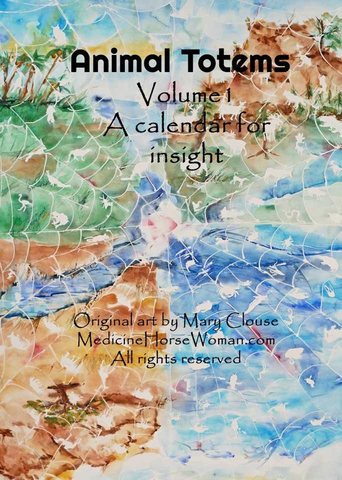 Animal Totem Calendar, Volume 1 Art | Medicine Horse Enterprises, Inc.