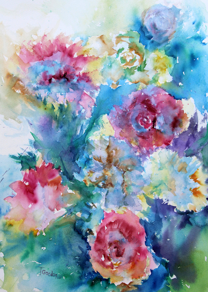 Flower Explosion Art | Terri Gordon Art