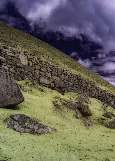 Wall And Stones, Hirta Island, St Kilda Group, Outer Hebrides, Scotland Photography Art | davidarnoldphotographyart.com