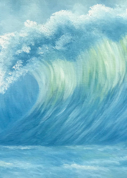 Ride The Wave Art | Art by Emmie