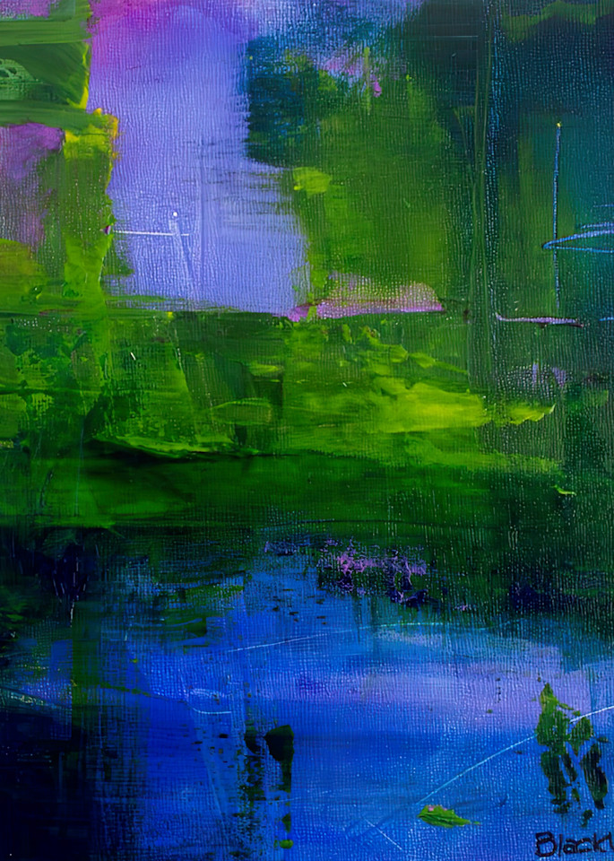  Fishing After Dark Art | Mary Lou Blackledge