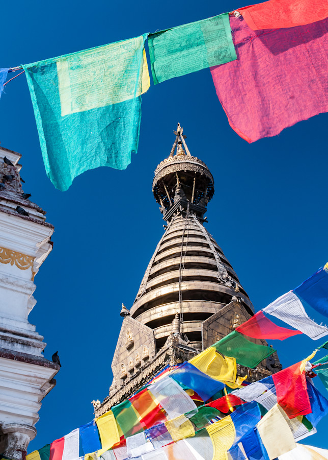 Stupa at Swayambhunath, Nepal