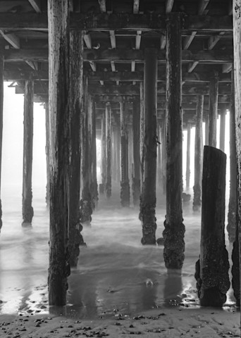 Under the pier - Seacliff Beach, Aptos, California