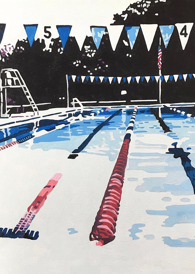 Swim Meet Art | Tara Barr Art