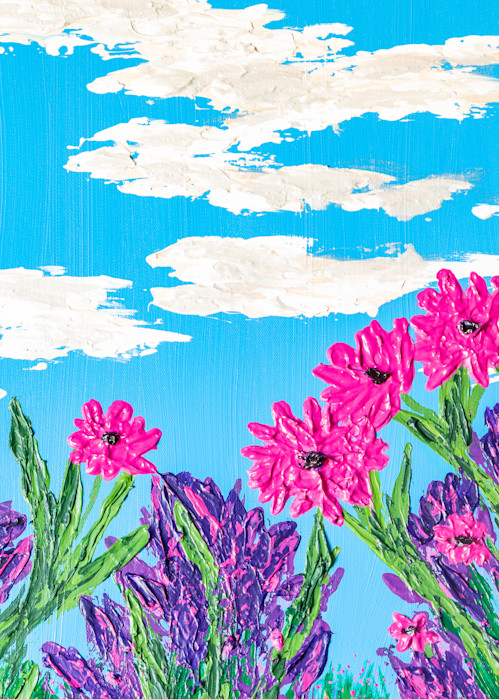 Daydreaming Fields Flowers Art | Art With Feeling