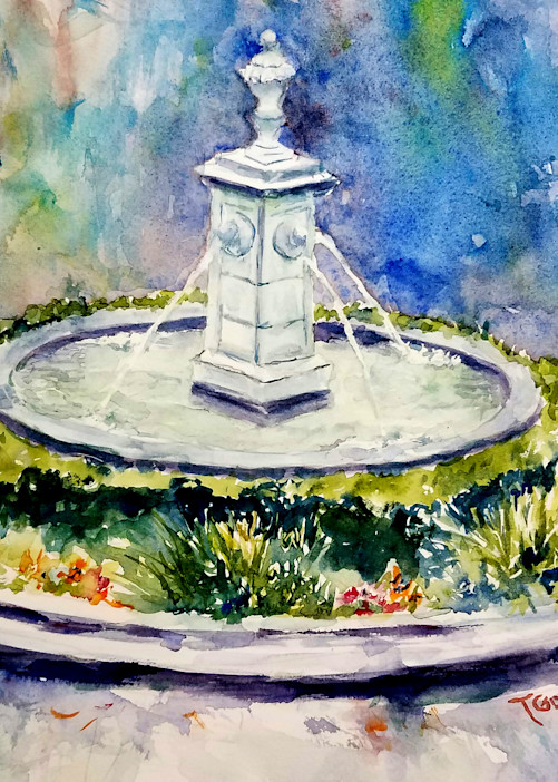 Bellettini Fountain Art | Terri Gordon Art