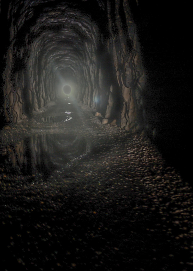 Haunted Train Tunnel. Donner Pass. Photography Art | Michael J. Reinhart Photography