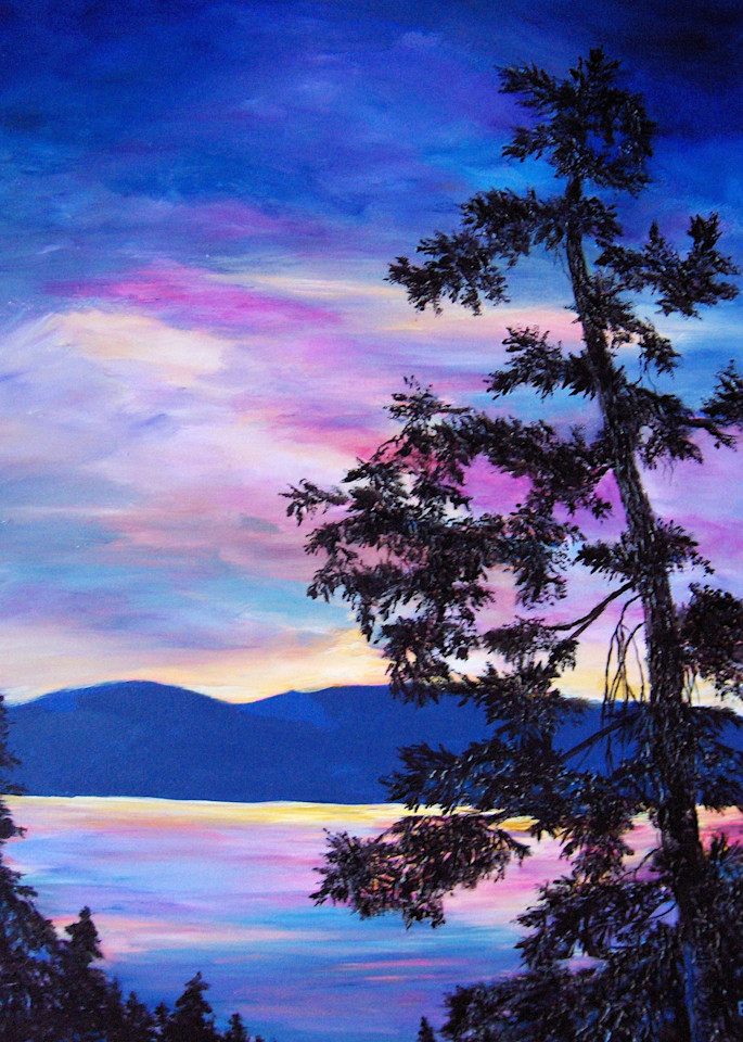Sunset Pine Art | lynnemarand