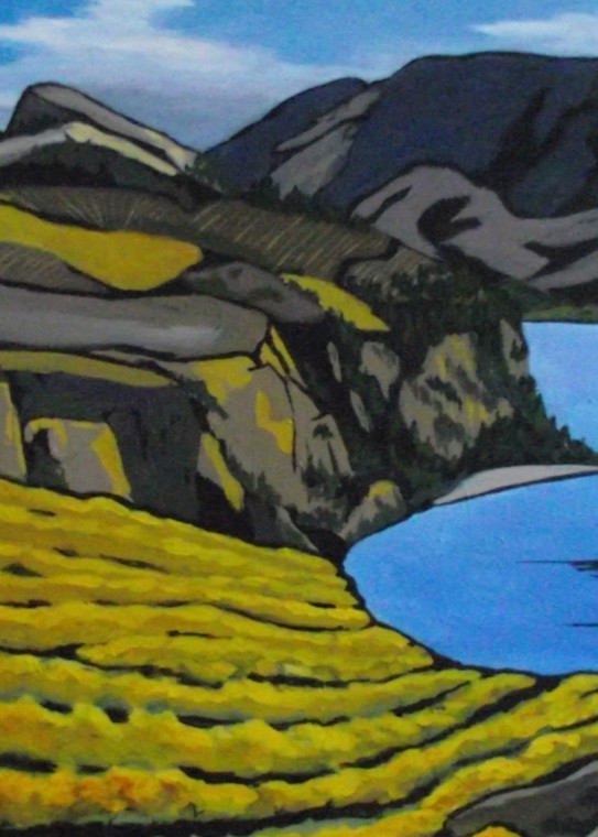 View From Poplar Grove Road Art | lynnemarand