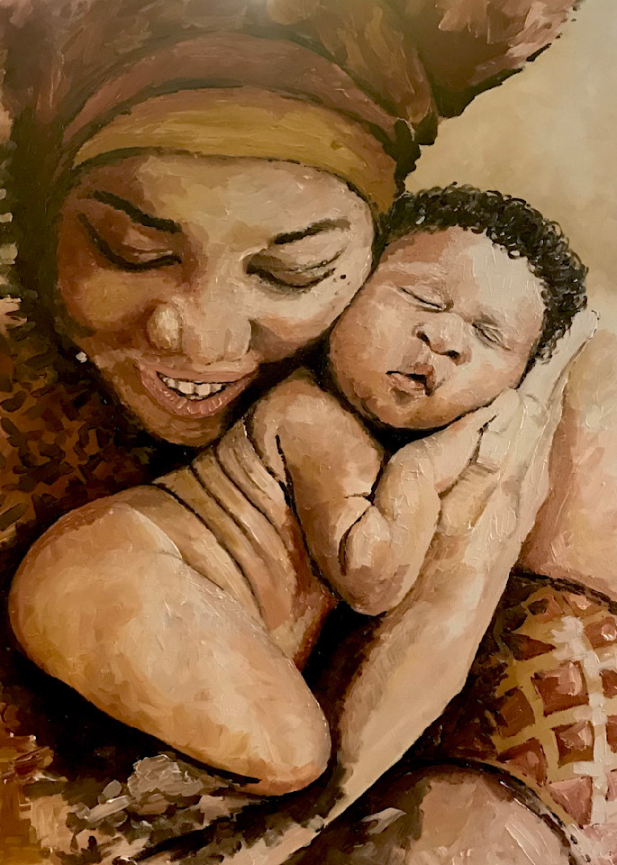 Mom And Baby Art | Alexandre E.