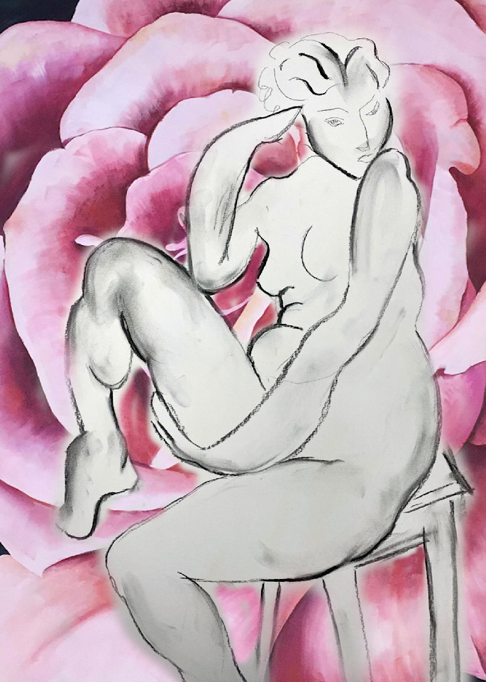 Lady M Pink Rose Art | franci shafer
