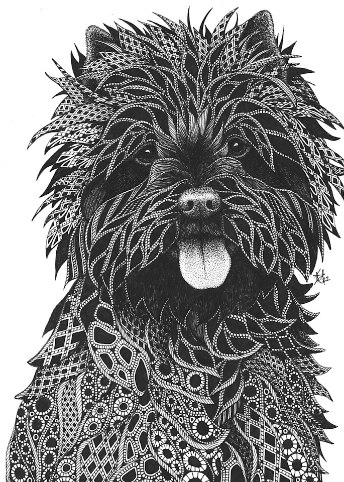 Cairn Terrier Art | Kristin Moger "Seriously Fun Art"