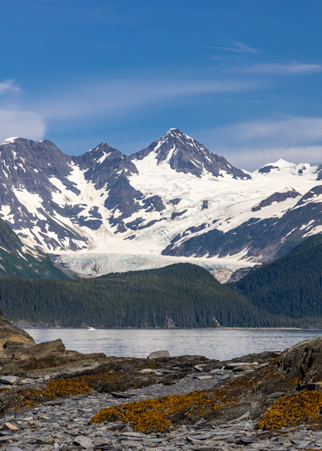 Billings Glacier and Passage Canal in Alaska.