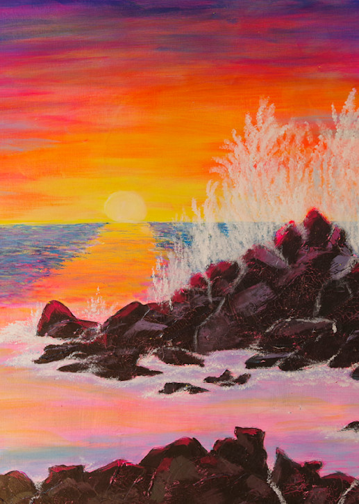 Lynne Marand   Hawaiian Sunset   Lynne Marand Art | lynnemarand