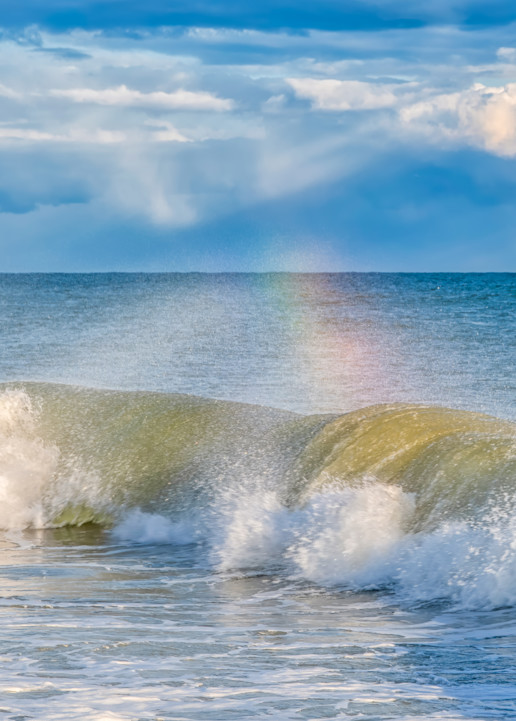 South Beach Spray Rainbow Art | Michael Blanchard Inspirational Photography - Crossroads Gallery