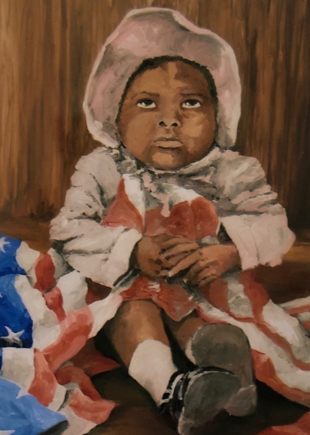 American Little Black Girl Art | Alexandre E.